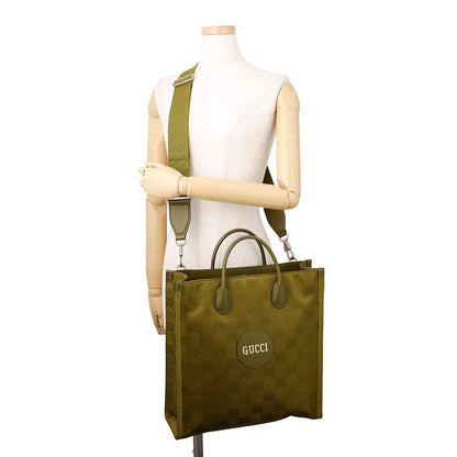 Gucci Tote Bag Off The Grid Nylon Leather 2-Way — view 5