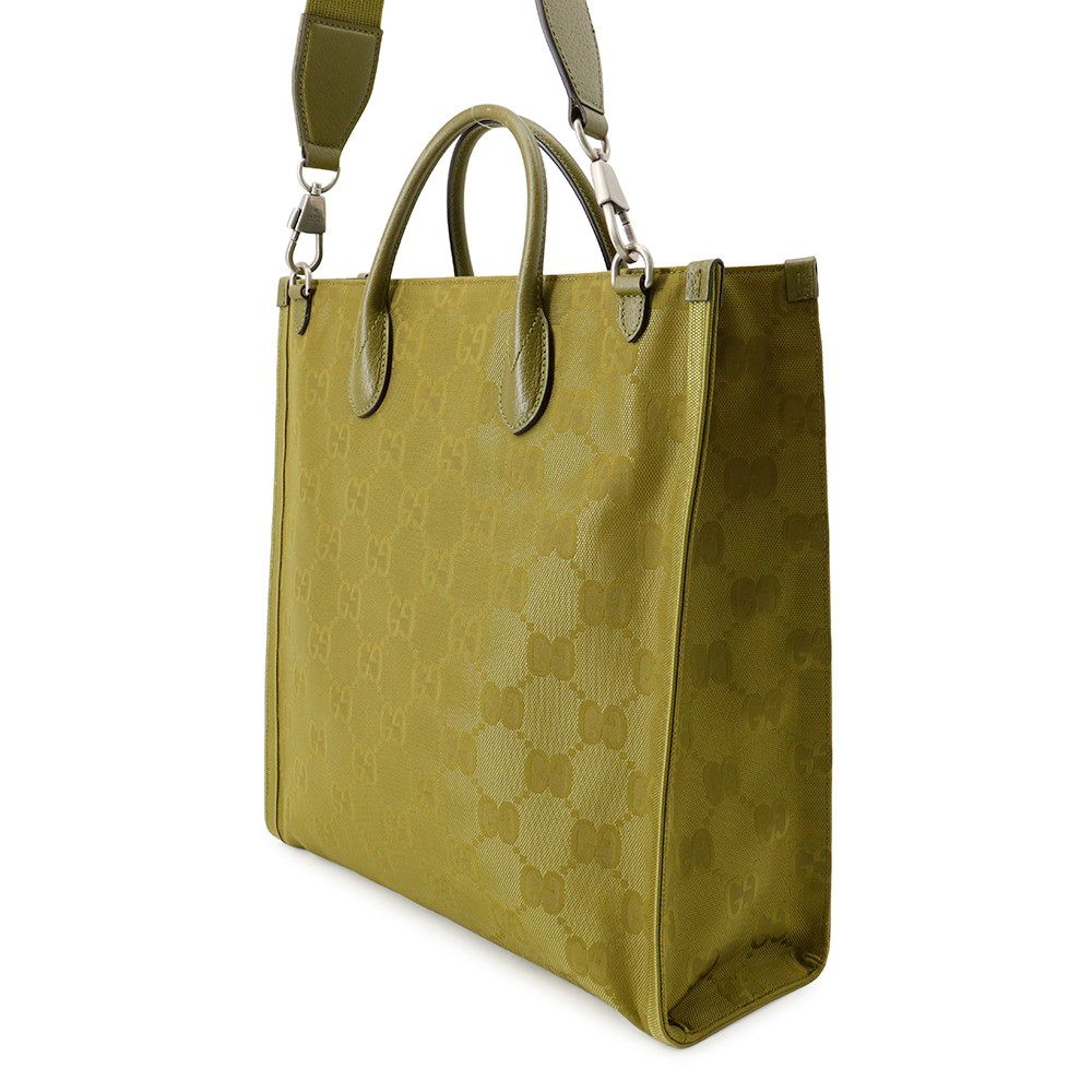 Gucci Tote Bag Off The Grid Nylon Leather 2-Way — view 2