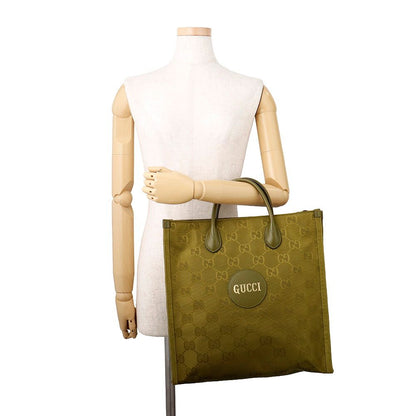 Gucci Tote Bag Off The Grid Nylon Leather 2-Way — view 4
