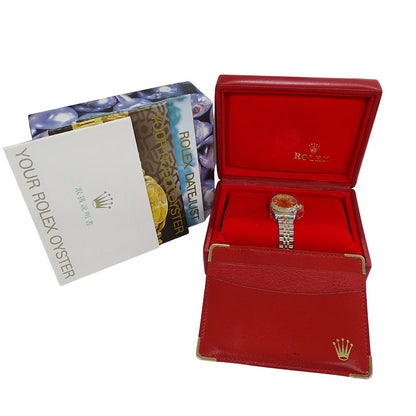 Rolex Datejust S Number Watch Automatic At Stainless Steel Gold YG — view 8