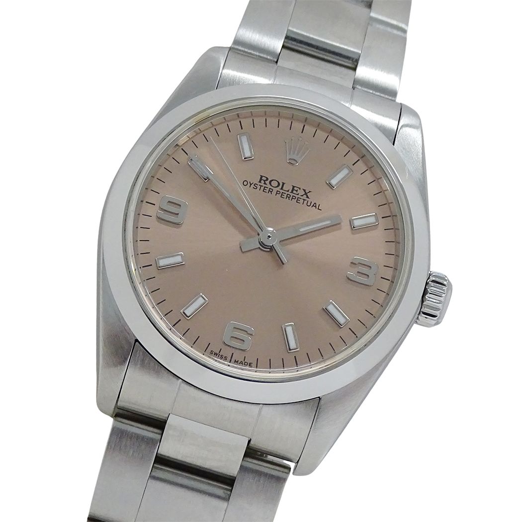Rolex Oyster Perpetual Number Watch Boys Automatic At Stainless Steel