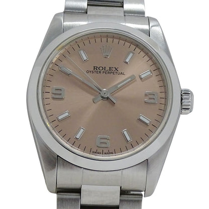 Rolex Oyster Perpetual Number Watch Boys Automatic At Stainless Steel — view 2