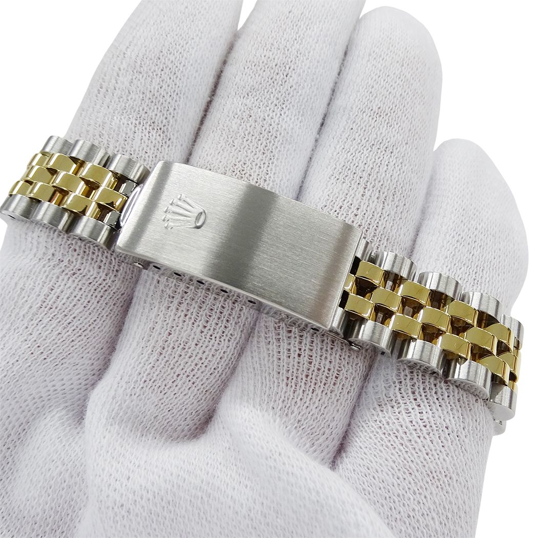 Rolex Datejust Number Watch Boys Automatic At Stainless Steel Gold YG — view 5