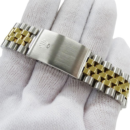 Rolex Datejust Number Watch Automatic At Stainless Steel Gold YG — view 5