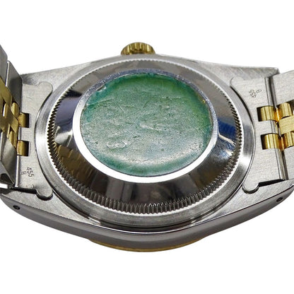 Rolex Datejust Number Watch Automatic At Stainless Steel Gold YG — view 7