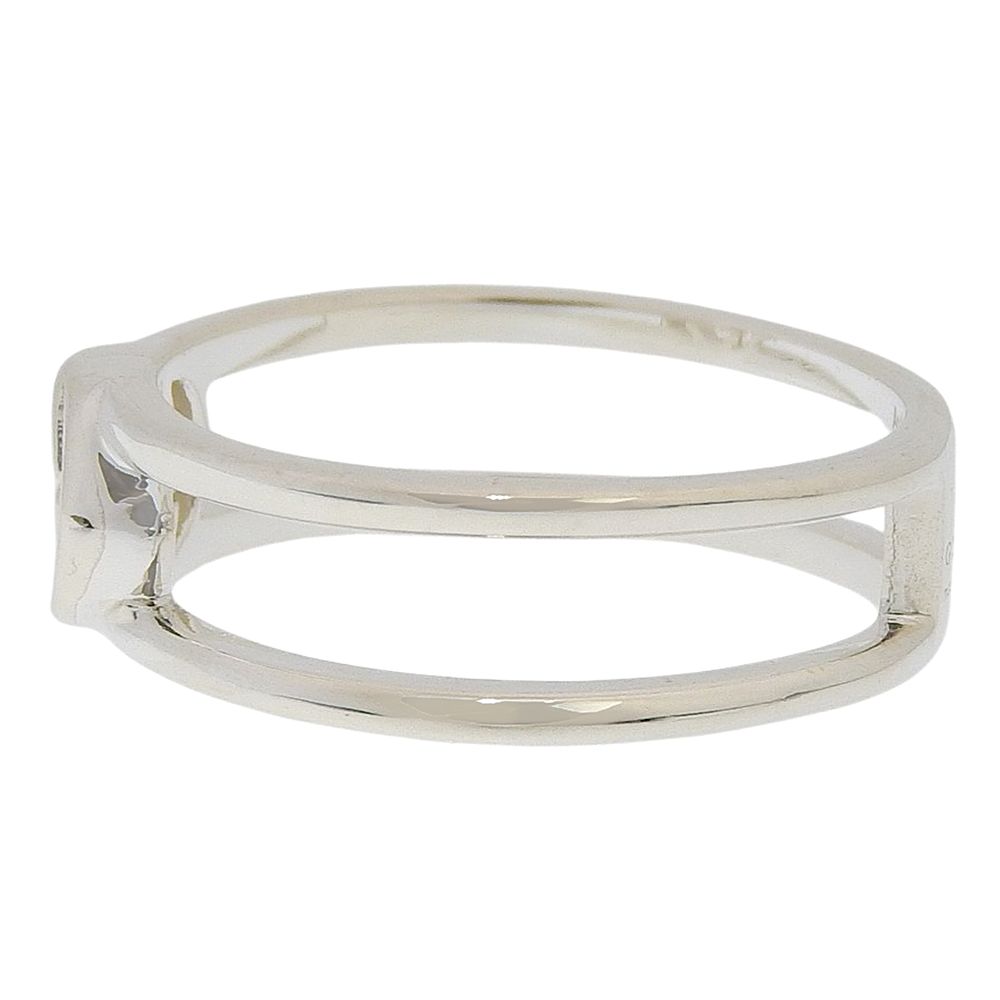 Gucci Interlocking G 925 Sterling Silver Ring — view 4