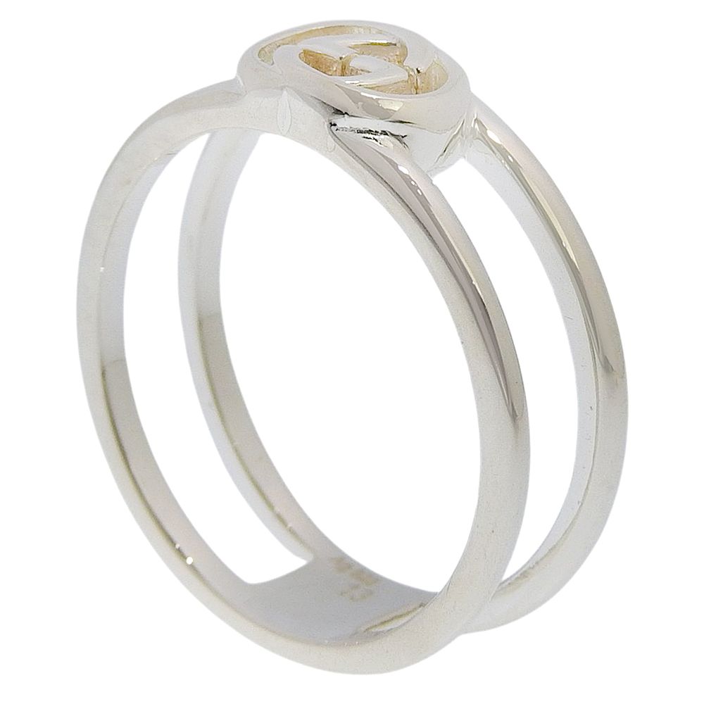 Gucci Interlocking G 925 Sterling Silver Ring — view 3