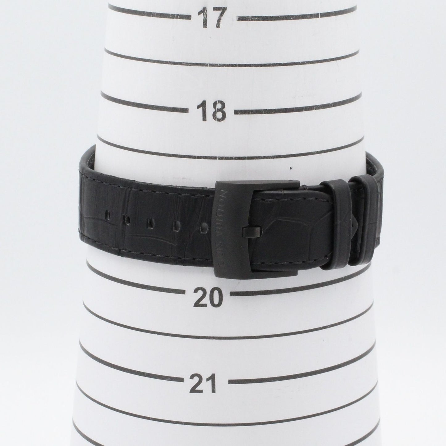 Louis Vuitton Watch Tambour Chrono Black Stainless Steel — view 8