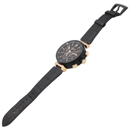 Louis Vuitton Watch Tambour Chrono Black Stainless Steel — view 4