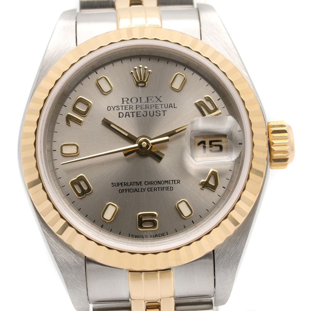 Rolex Watch Datejust Number Sil Tobi AR 18K Stainless Steel — view 3