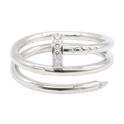 Cartier Ring Juste un Clou Double Diamond 18K White Gold — view 2
