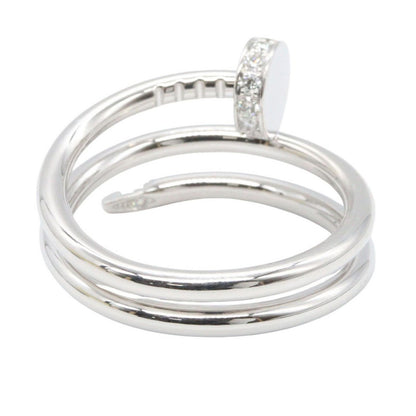 Cartier Ring Juste un Clou Double Diamond 18K White Gold — view 3