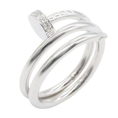 Cartier Ring Juste un Clou Double Diamond 18K White Gold