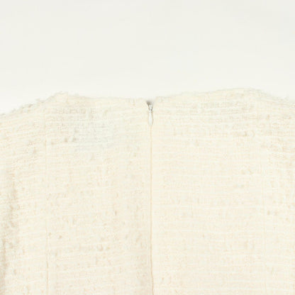 Chanel Dress Tweed Sleeveless Nylon — view 6