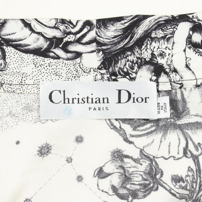 Dior Dress Chez Moi Zodiac Dressing Gown Silk Wrap — view 3