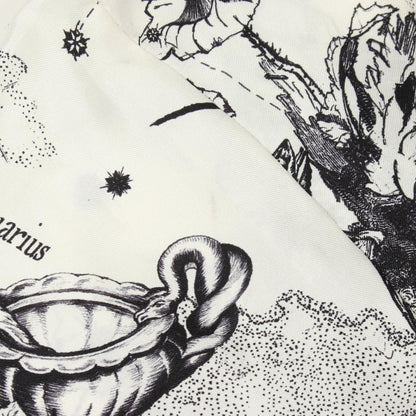 Dior Dress Chez Moi Zodiac Dressing Gown Silk Wrap — view 7