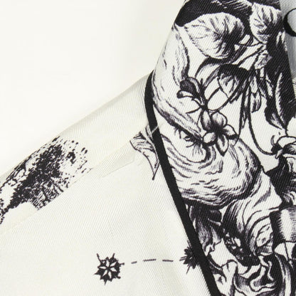Dior Dress Chez Moi Zodiac Dressing Gown Silk Wrap — view 6