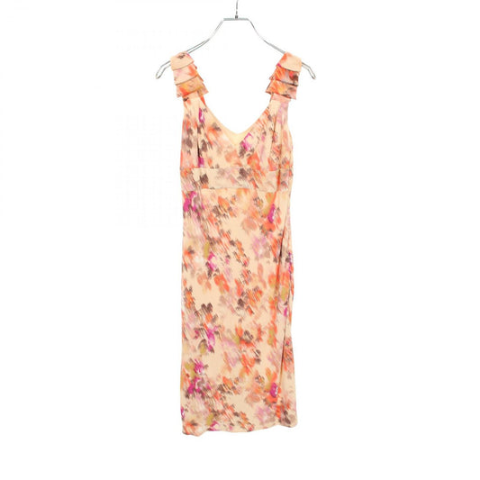 Versace Dress All Over Pattern No Sleeve Rayon