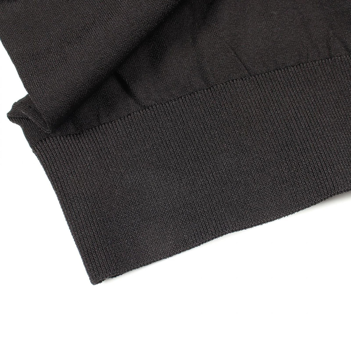 Louis Vuitton Knit LV Chain Detail Turtleneck Zux Black Rayon Sweater — view 7
