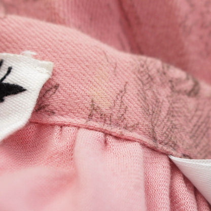 Dior Dioriviera Toile de Jouy All Over Print Skirt Pink 34 — view 8