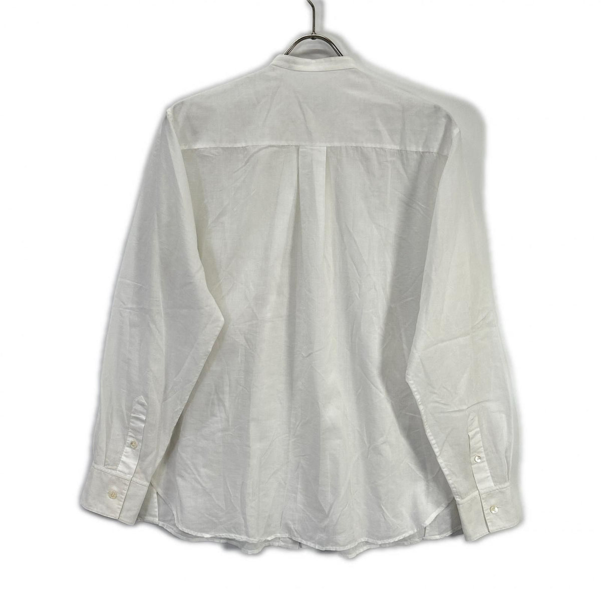Celine 2 White Pleated Band Color Blouse 36 — view 2