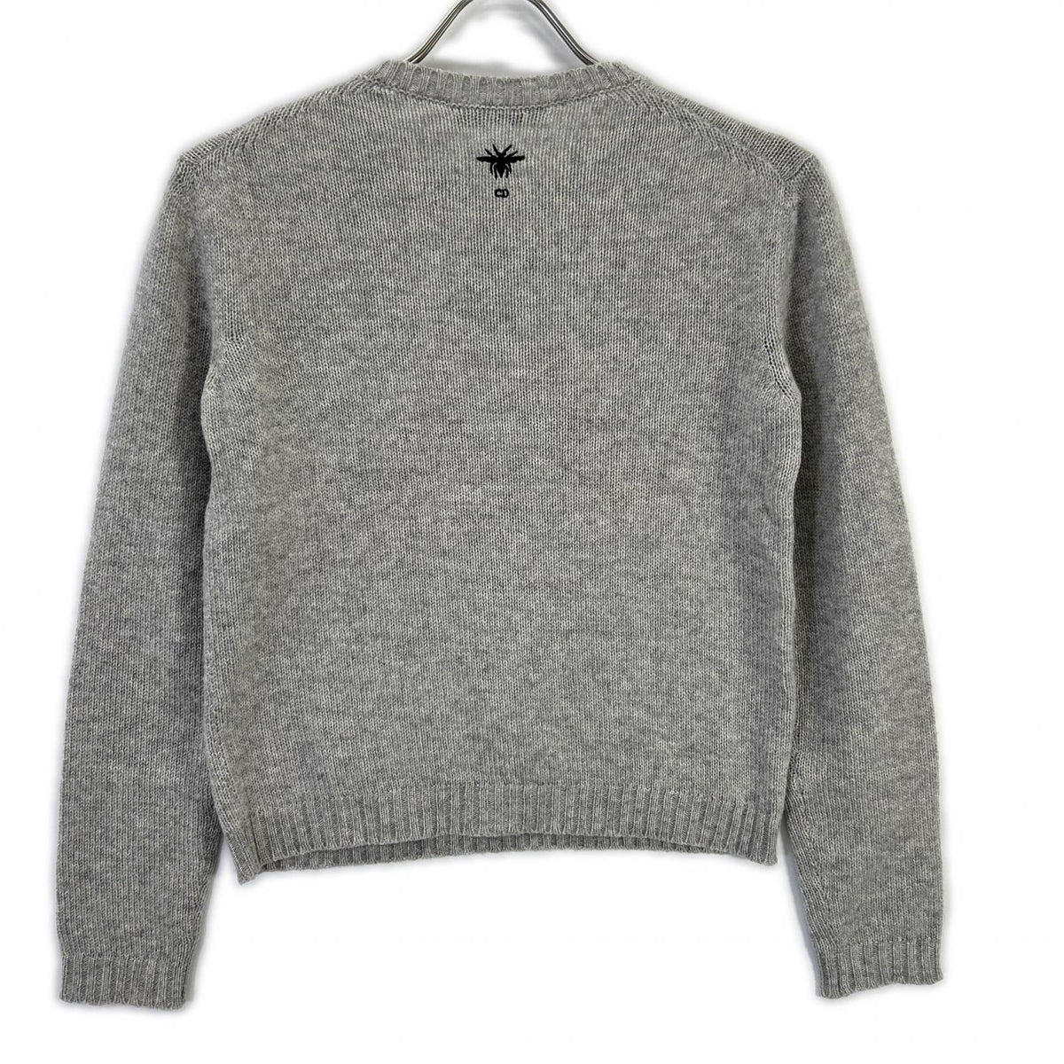 Dior Cashmere Embroidery Crew Neck Knit Sweater — view 2