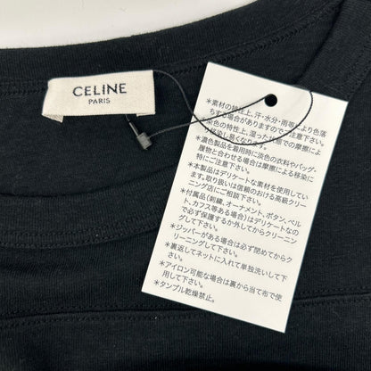 Celine Black Print T-Shirt — view 3