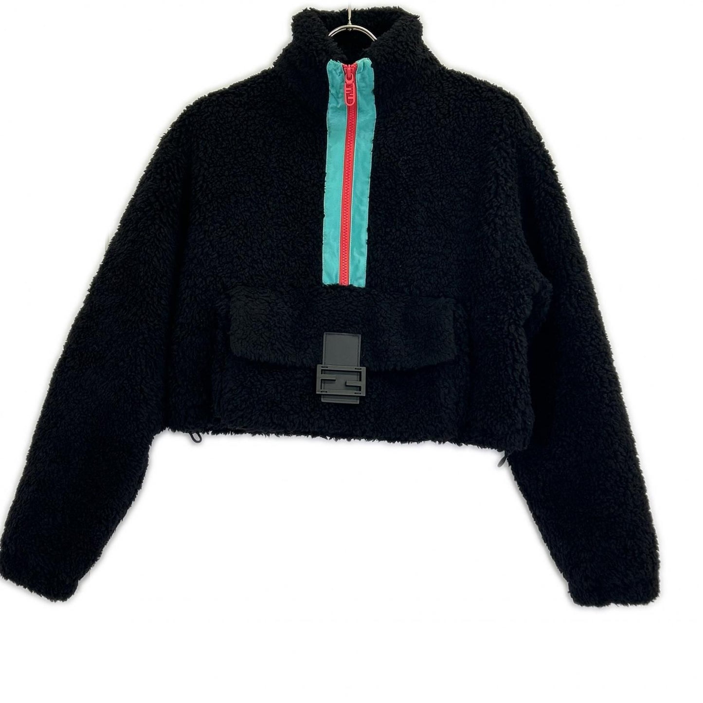 Fendi Black Fleece Jacket 36