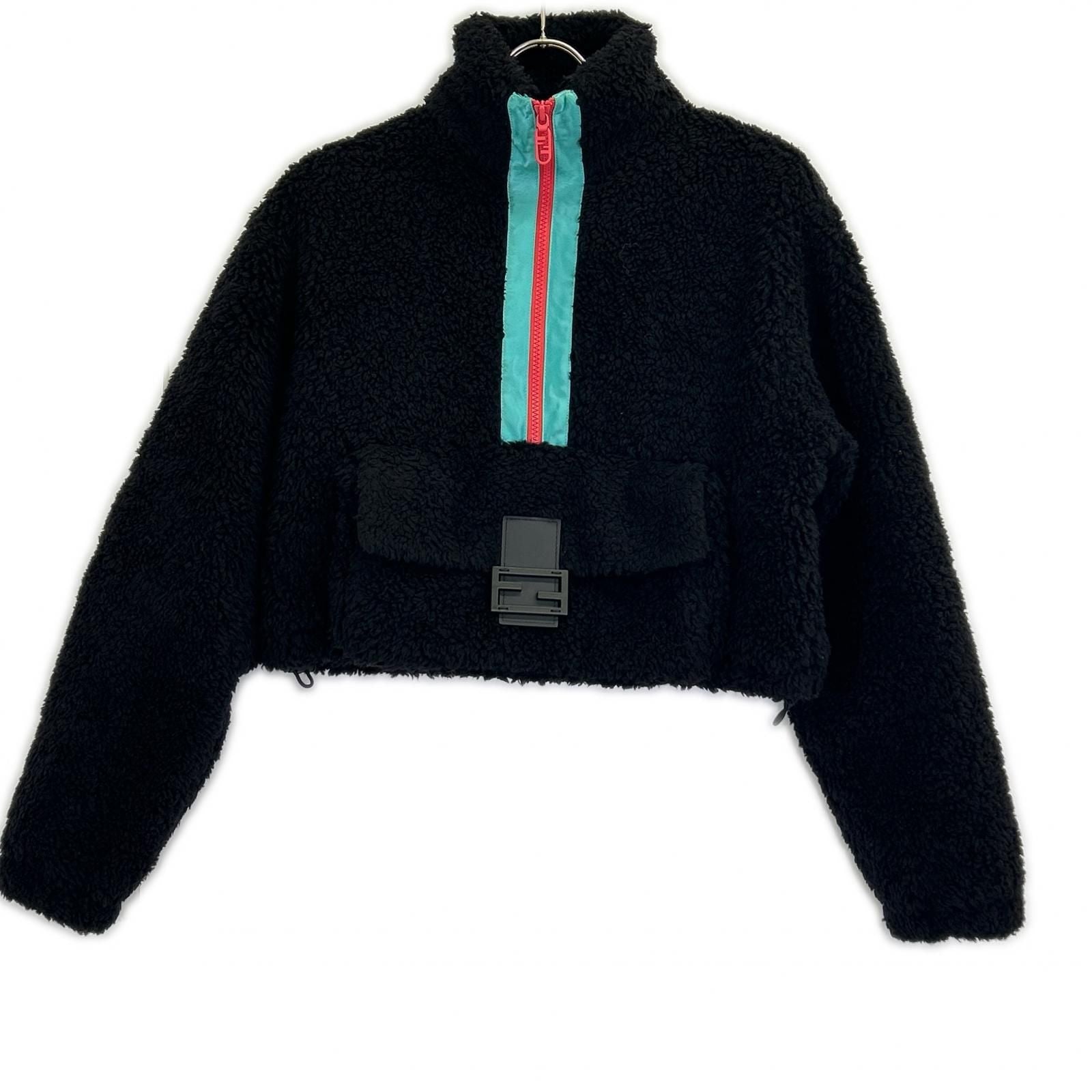 Fendi Black Fleece Jacket 36