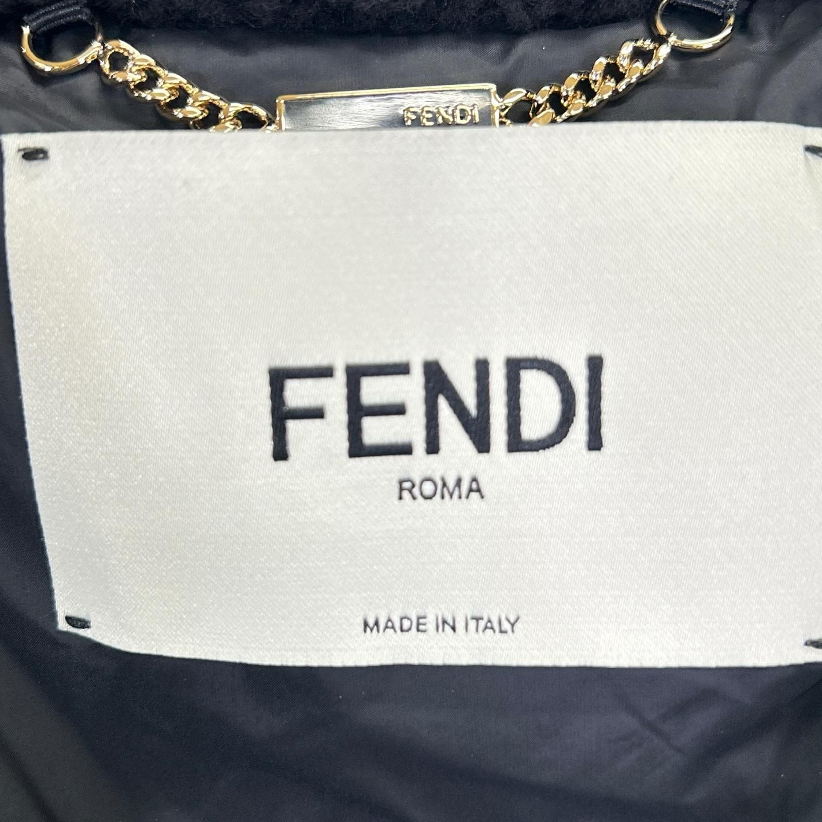 Fendi Black Fleece Jacket 36 — view 3