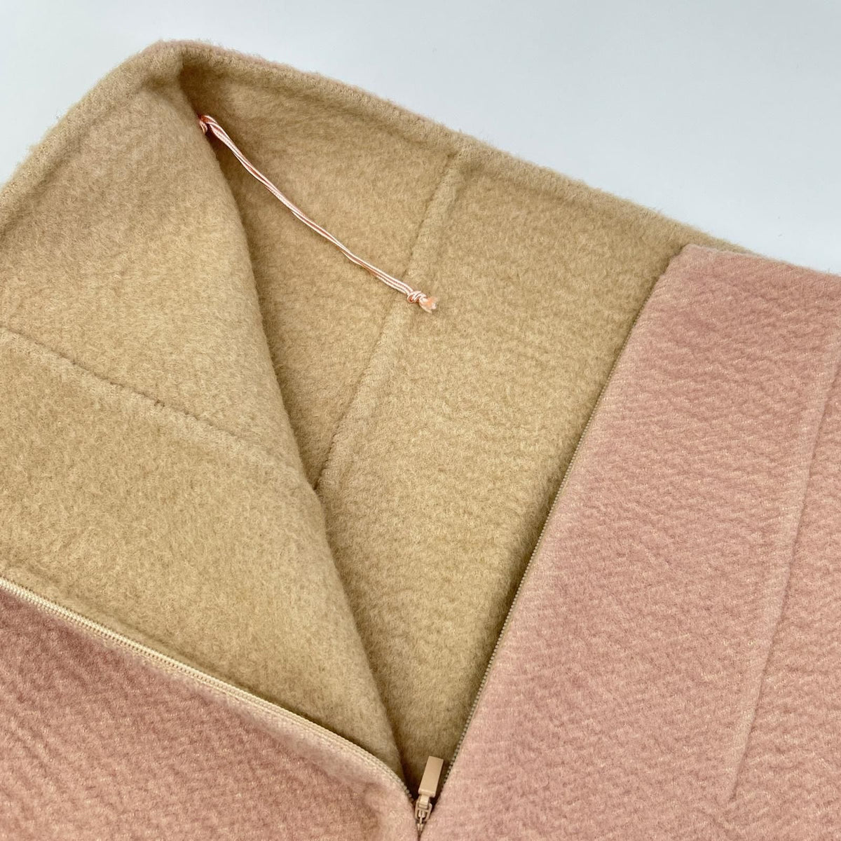 Fendi Pink Flannel Skirt 40 — view 6
