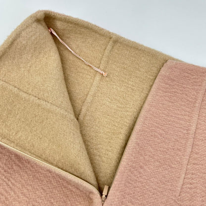 Fendi Pink Flannel Skirt 40 — view 6