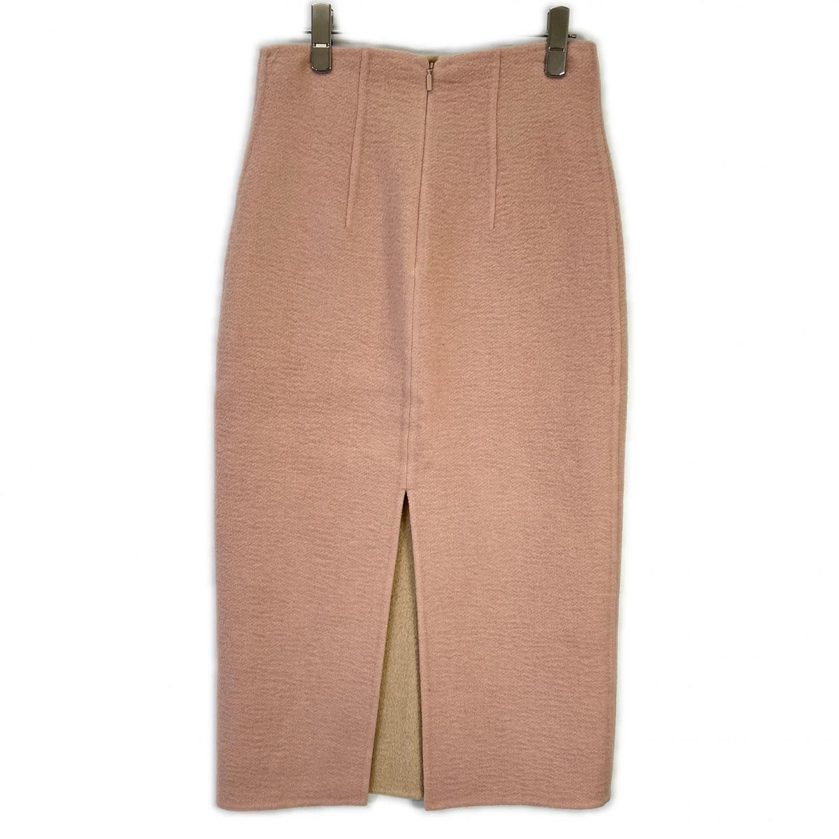 Fendi Pink Flannel Skirt 40 — view 2