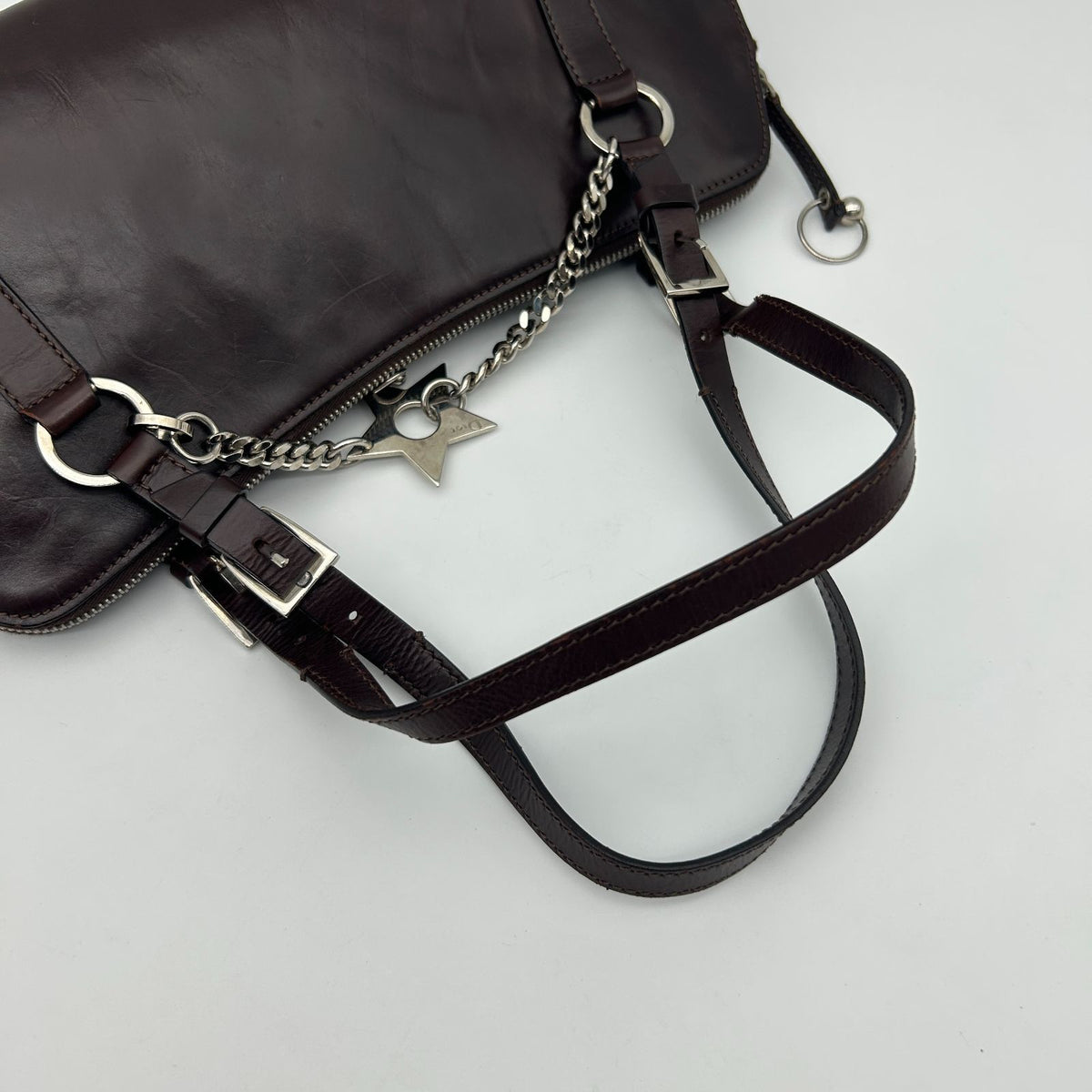 Dior Leather Bag Galiano Era Hardcore Archive — view 5