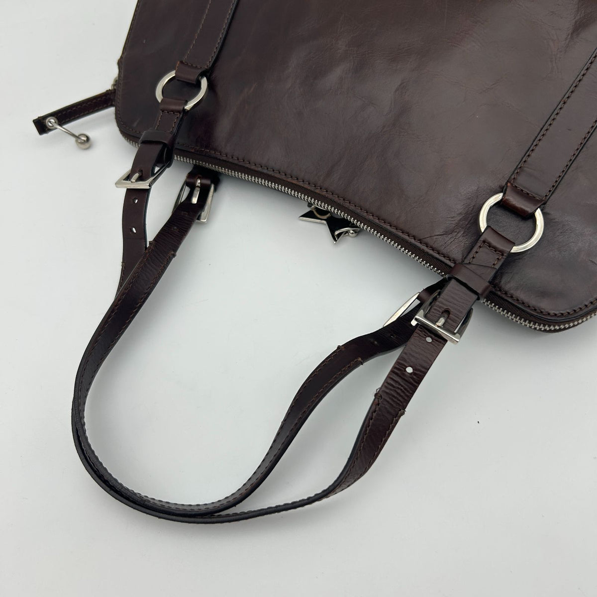 Dior Leather Bag Galiano Era Hardcore Archive — view 6