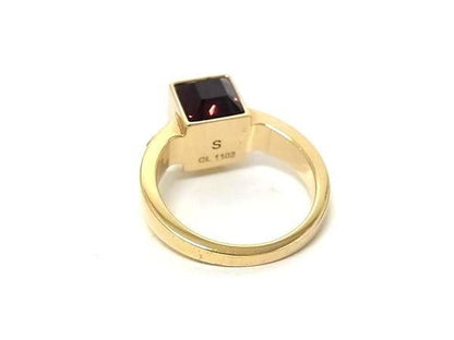 Louis Vuitton Ring Bague Gambling Gold Metal Rhinestone — view 2