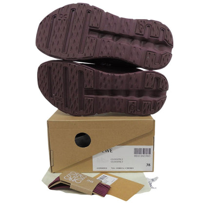 Loewe Cloudtilt Low-Cut Sneakers Recycled Polyester Cherry — view 5
