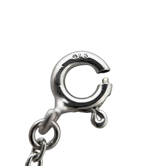 Tiffany & Co Necklace Atlas Cube Silver 925 Sterling Roman Numerals — view 4