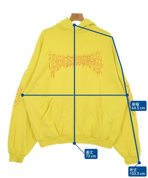 Balenciaga Hoodie Yellow — view 7