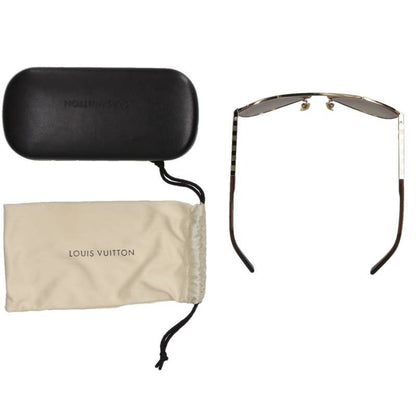 Louis Vuitton Attitude Pilot Damier Temple Double Bridge Sunglasses Eyewear — view 3