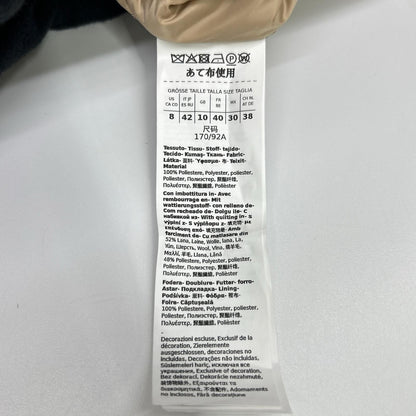 Max Mara Weekend Beige Hooded Drost Jacket 42 — view 5