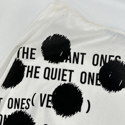 Prada Raf Simons White Cotton Print Midi Skirt — view 7