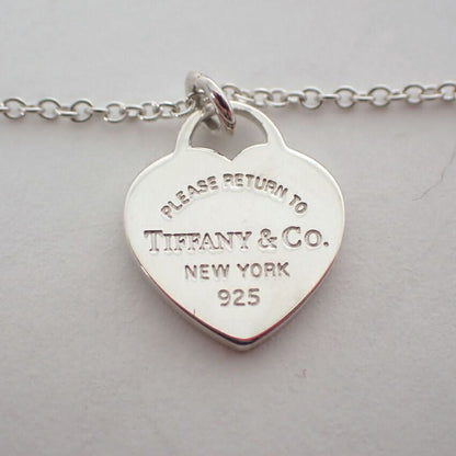 Tiffany & Co 925 Double Heart Pendant — view 4