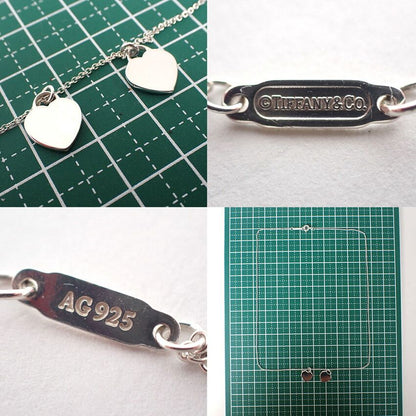 Tiffany & Co 925 Double Heart Pendant — view 8