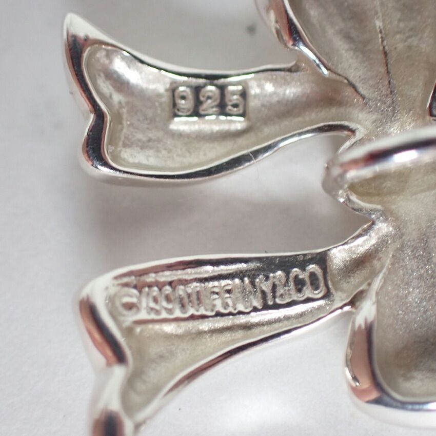 Tiffany & Co 925 Ribbon Pendant — view 6
