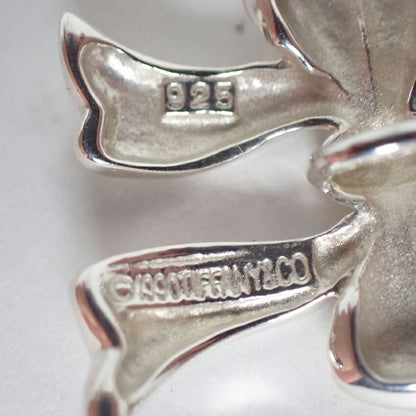 Tiffany & Co 925 Ribbon Pendant — view 6