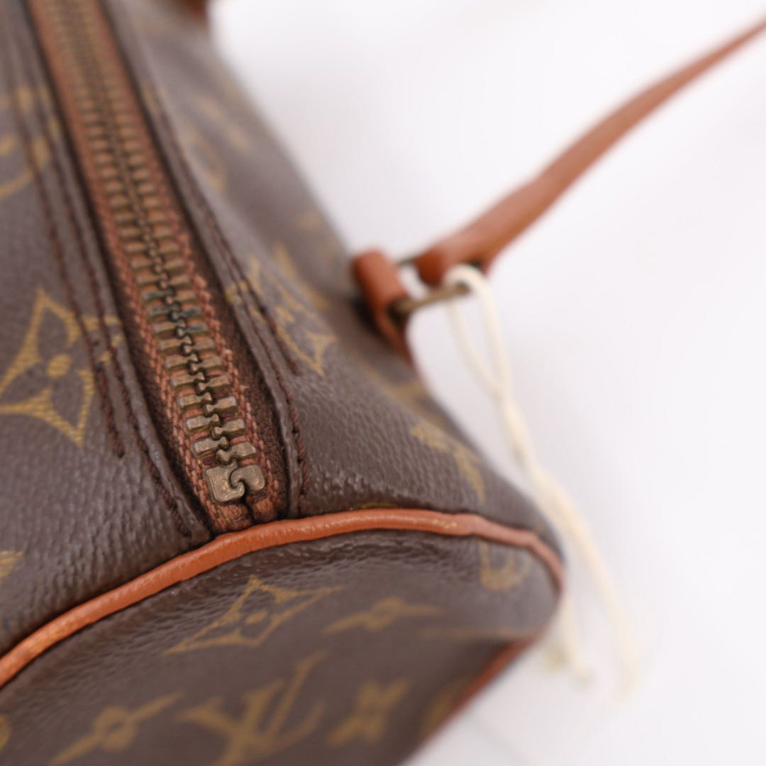 Louis Vuitton Papillon 20 Monogram Vintage Handbag — view 7