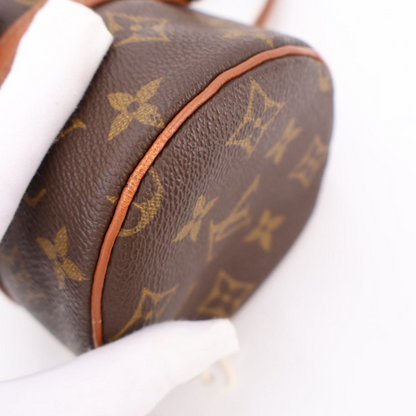 Louis Vuitton Papillon 20 Monogram Vintage Handbag — view 6