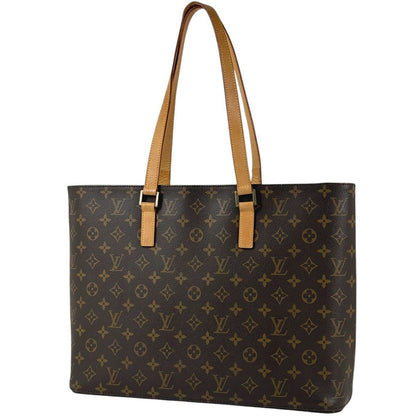 Louis Vuitton Shoulder Bag Tote Monogram Brown