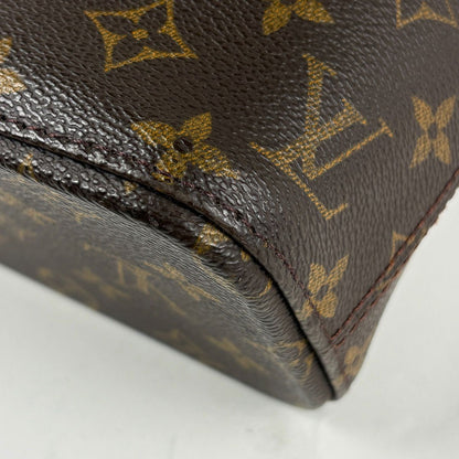 Louis Vuitton Shoulder Bag Tote Monogram Brown — view 3
